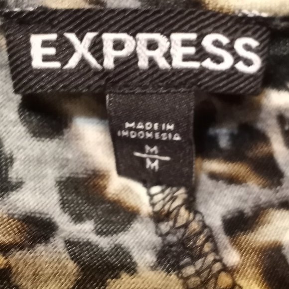 Express Cheatah Print dress Top - Picture 6 of 6